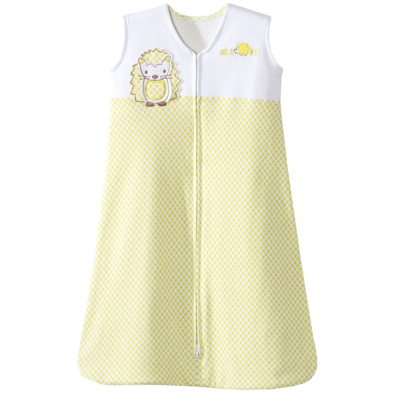 HALO SleepSack Wearable Blanket, Green Hedgehog, Small