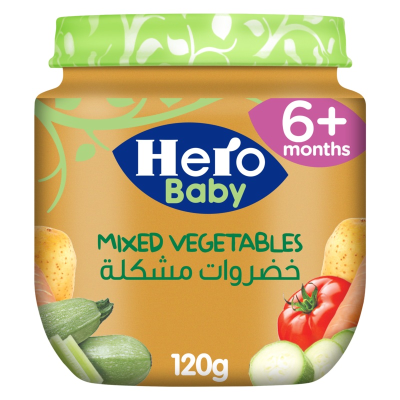 Hero Baby Mixed Vegetables Jar 120g