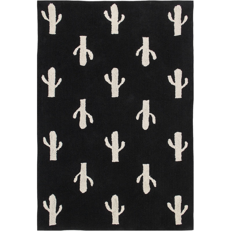 Lorena Canals Cactus Stamp Rug (4′ 8″ x 6′ 7″)