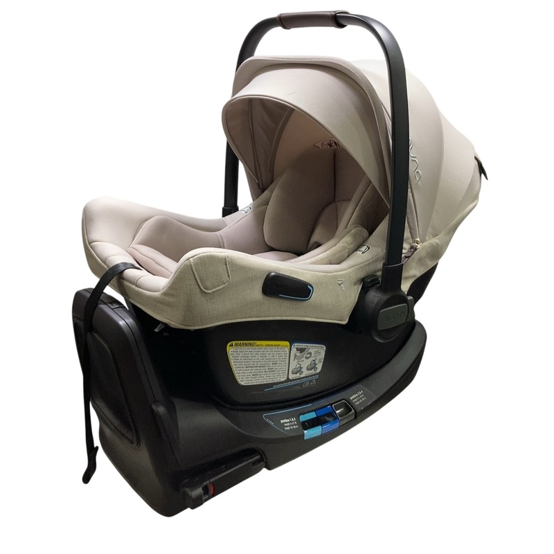 Nuna Pipa Aire RX Infant Car Seat, 2024, Biscotti