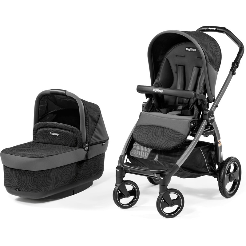 Peg Perego Book Pop Up Stroller – Circles Grey