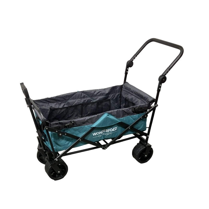 Wonderfold S3 Outdoor Utility Wagon, Aqua Grey