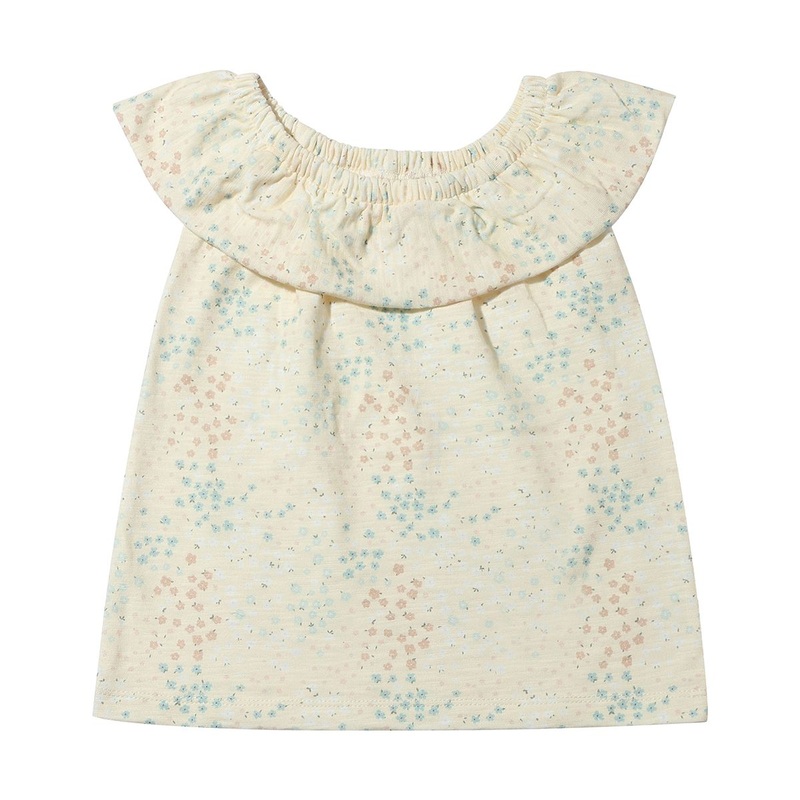 Zoe Top – Natural Spring Floral
