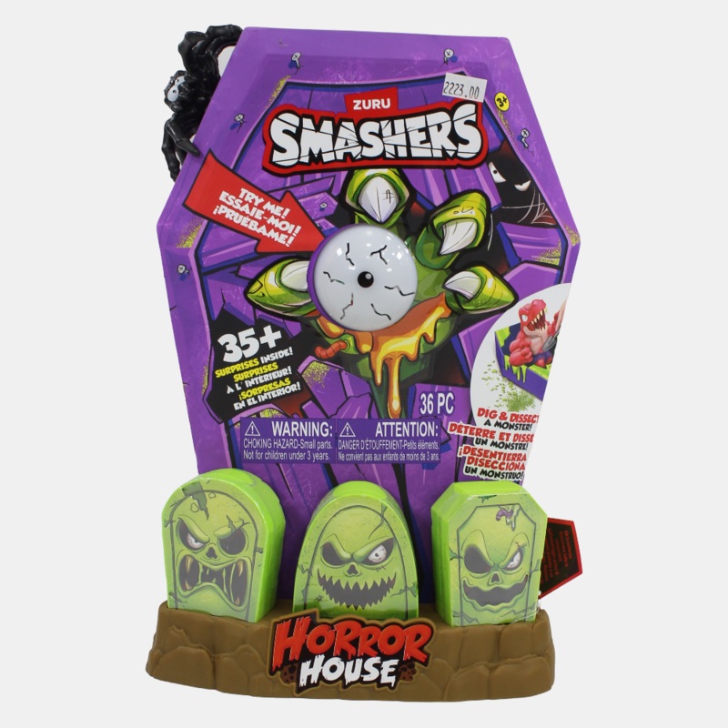 Zuru Smashers Large Horror House  35+ Surprises  Series 1