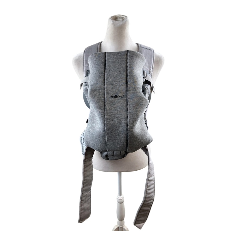 BabyBjorn Baby Carrier Mini, Light Gray 3D Jersey