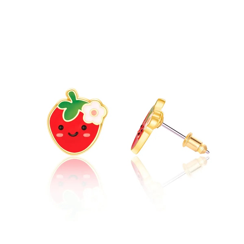 Girl Nation You’re Berry Cute Cutie Stud Earrings