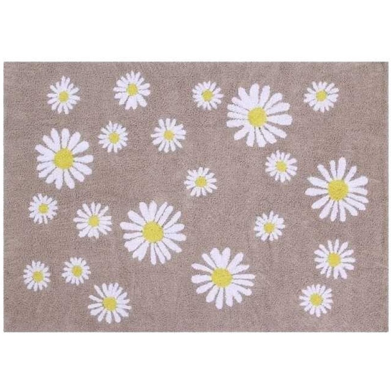 Lorena Canals Rug – Happy Daisies (4’7″ x 6’7″)