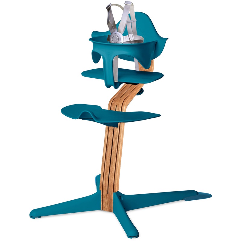 Nomi Highchair – Ocean/Natural Oak