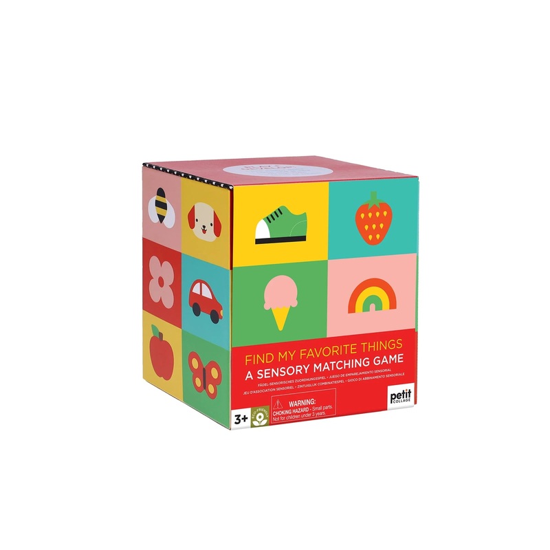 Petit Collage Find My Favorite Things – A Sensory Matching Game