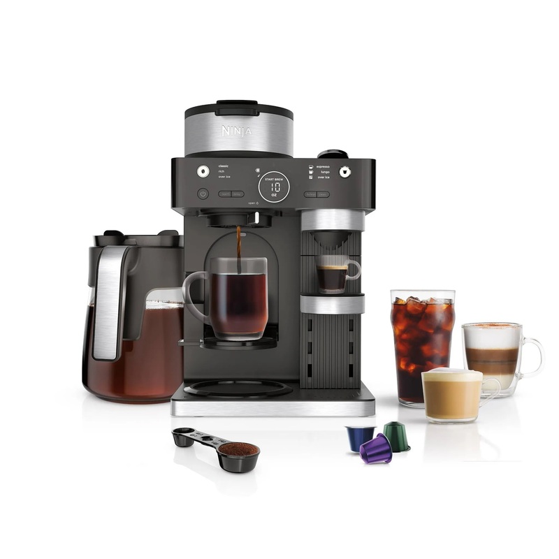 12c/Single-Serve Espresso & Coffee Barista System – Stainless Steel