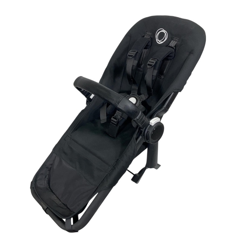 Bugaboo Donkey 5 Duo Extension Set, 2022, Black, Midnight Black, None, without Canopy