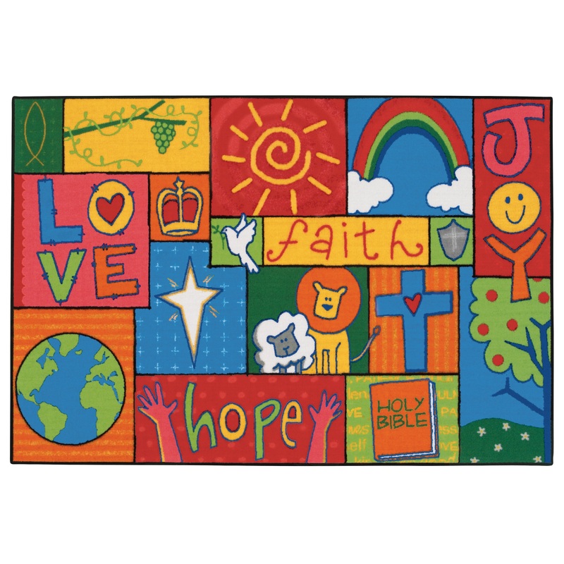 Inspirational Patchwork Value Rug