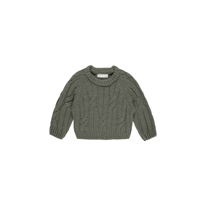 Rylee + Cru Cable Knit Sweater
