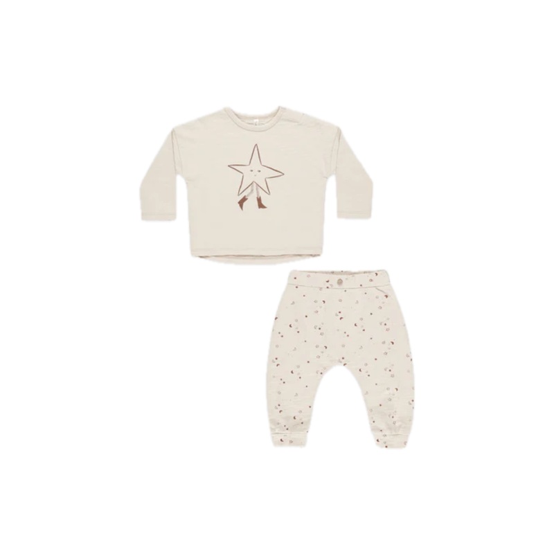 Rylee + Cru Long Sleeve Tee + Pant Set – Twinkle