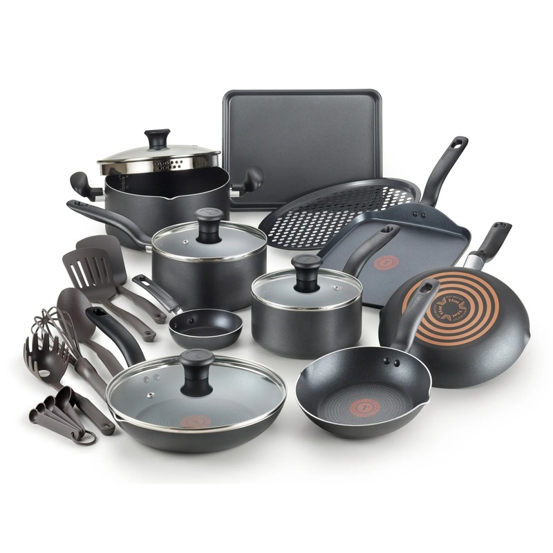 T-Fal 20pc  Simply Cook Nonstick Cookware Set