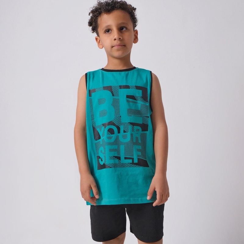“Be Yourself” Sleeveless Pajama