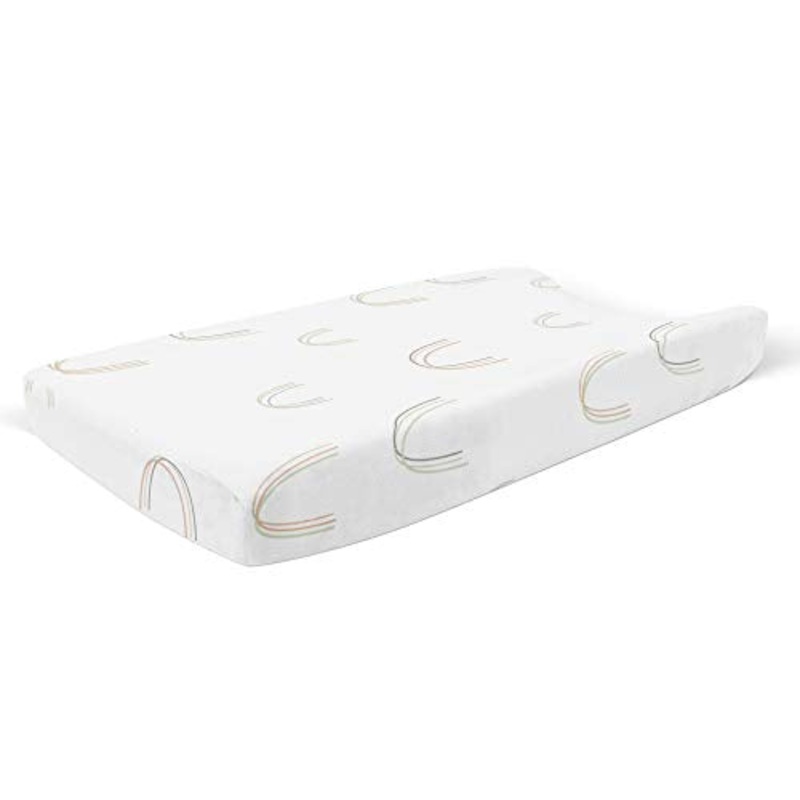 Goumikids Changing Pad Cover, Over The Rainbow