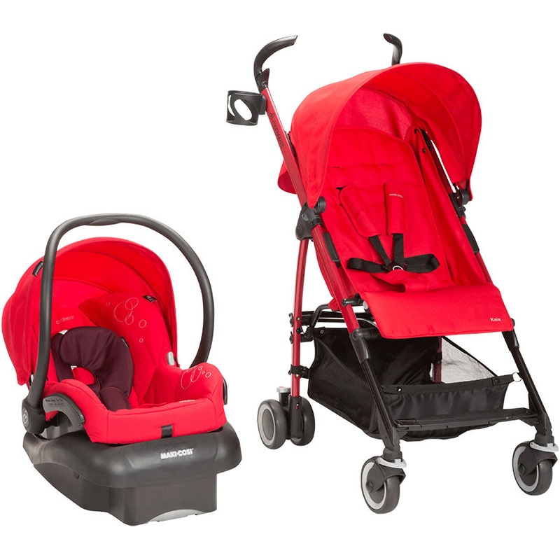 Maxi-Cosi Kaia & Mico Nxt Travel System – Intense Red