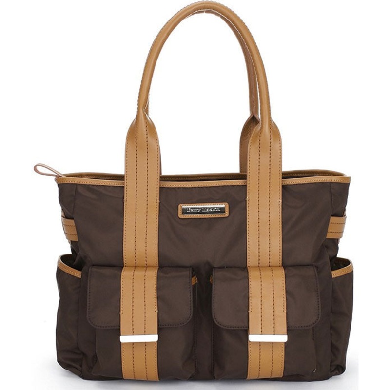 Perry Mackin Zoey Diaper Bag in Brown
