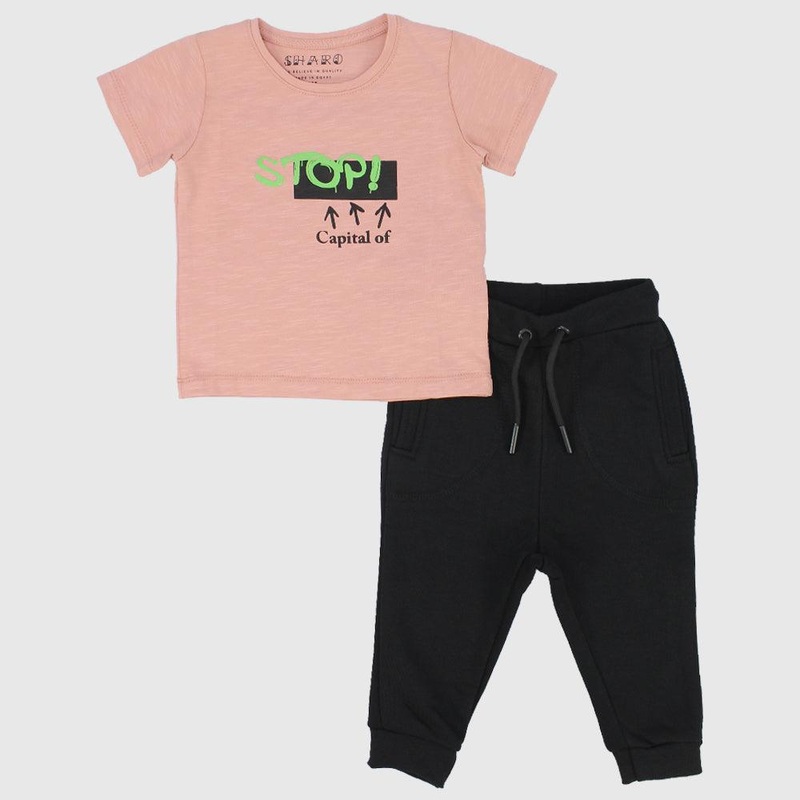 “Stop” 2-Piece Outfit Set
