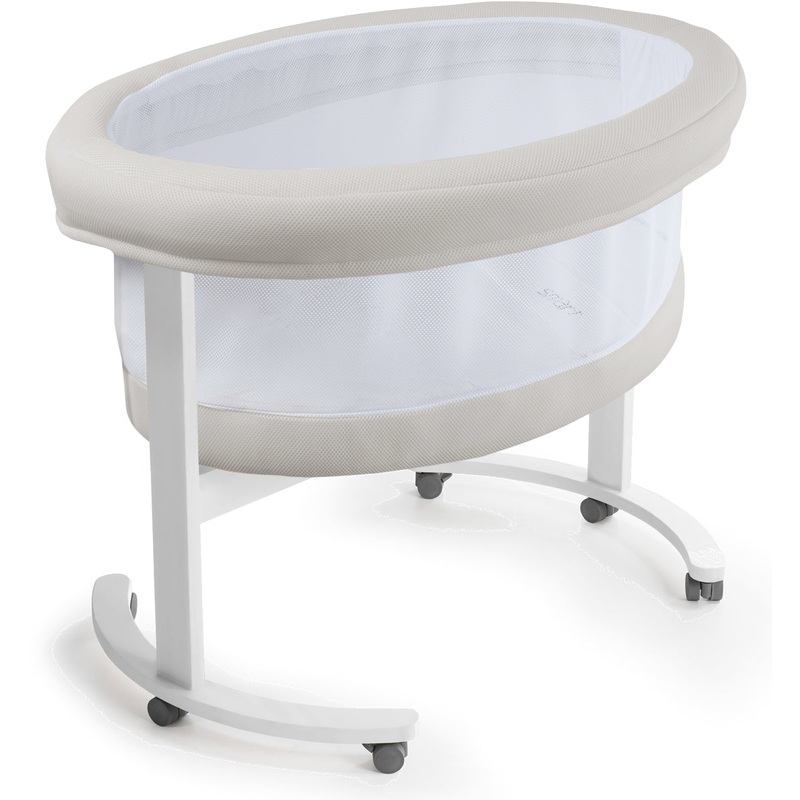 Micuna Smart Fresh Bassinet – White/Beige