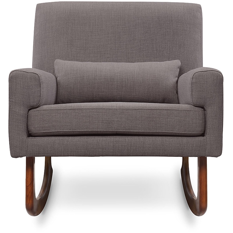 Nursery Works Sleepytime Rocker, Walnut Legs – Pebble