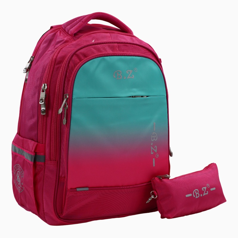 Pink School Set – 20 Inches (Backpack + Pencil Case)