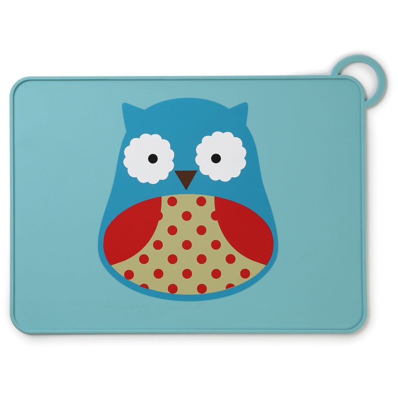 Skip Hop Zoo Fold & Go Silicone Placemat – Owl