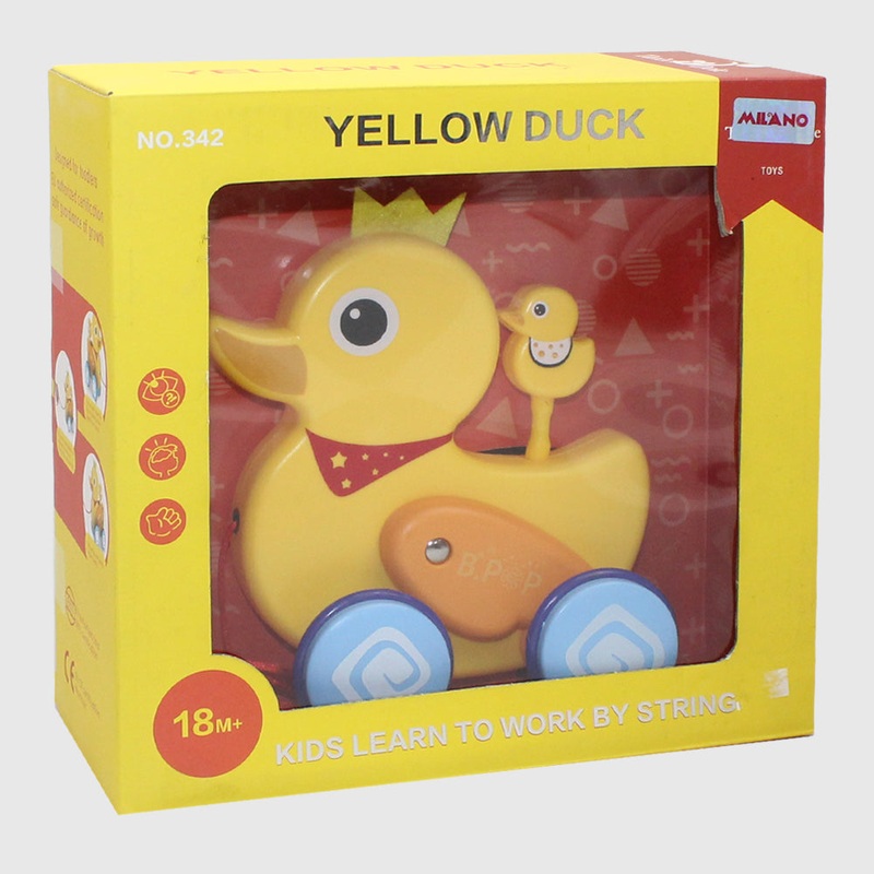 Tanix Dole – Yellow Duck Push And Pull Toy