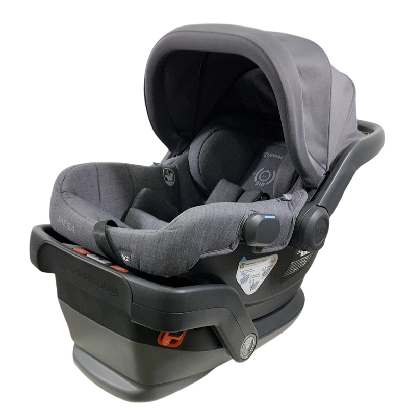 UPPAbaby MESA V2 Infant Car Seat, 2024, Greyson (Charcoal Melange)