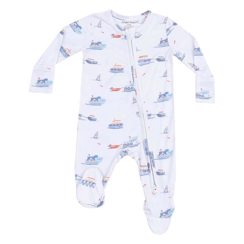 ADR Zipper Footie – Bubbly Tugboats