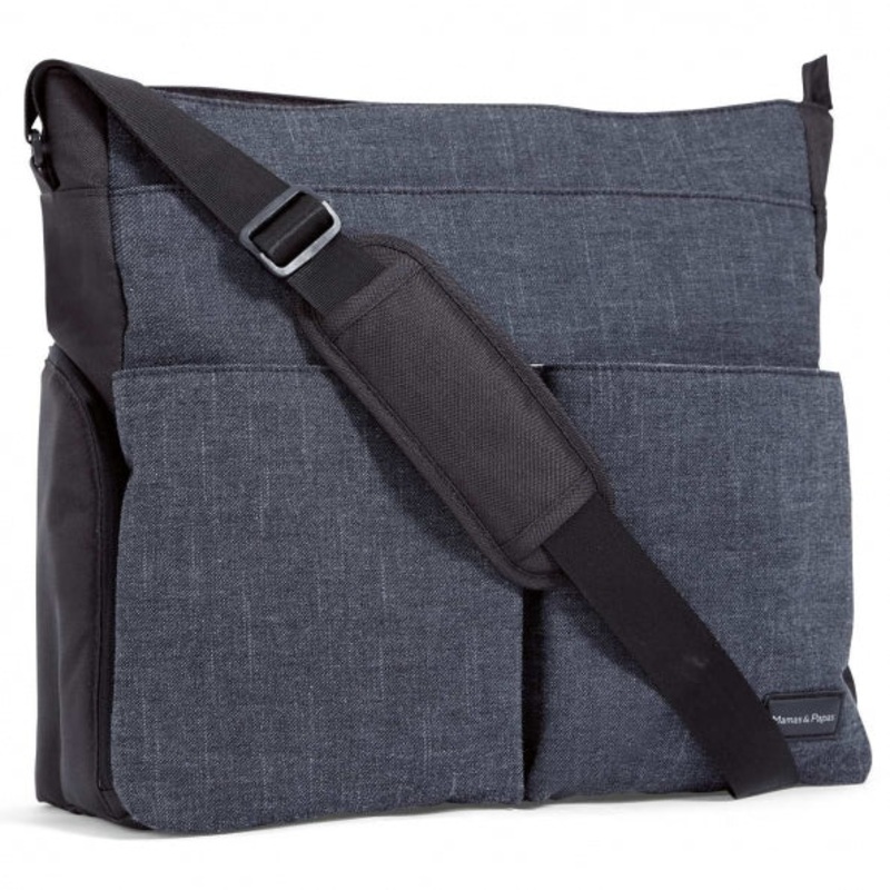 Mamas & Papas Messenger Diaper Bag – Denim