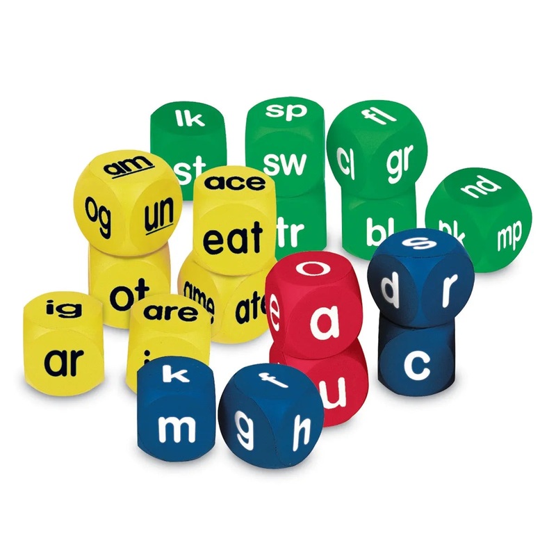 Soft Foam Phonics Cubes Set