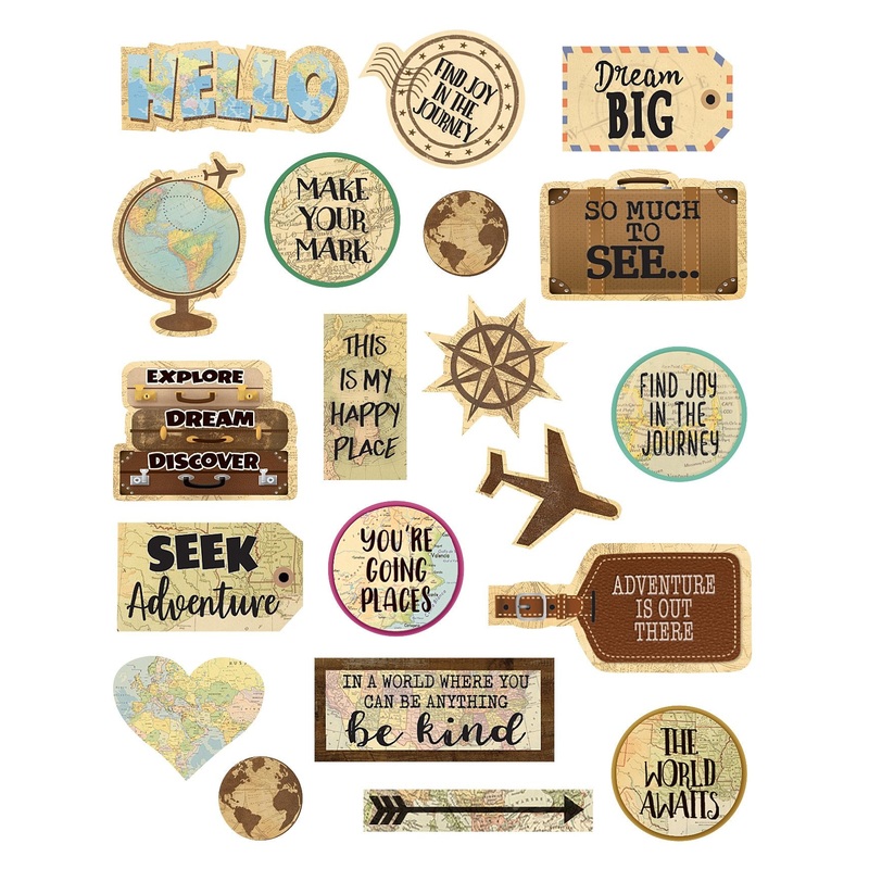 Travel the Map Stickers(C)