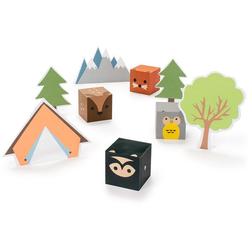 Uncle Goose Cubelings Blocks – Forest