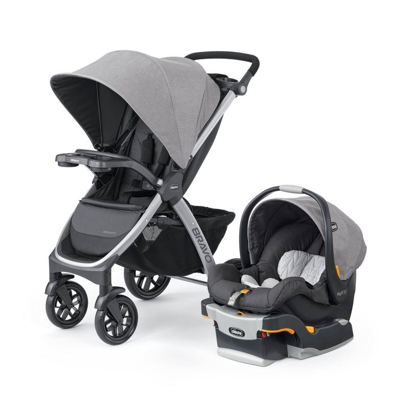 Bravo 3-in-1 Quick Fold Travel System – Parker