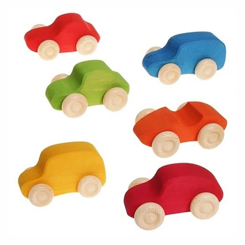 Grimm’s Colored Wooden Cars