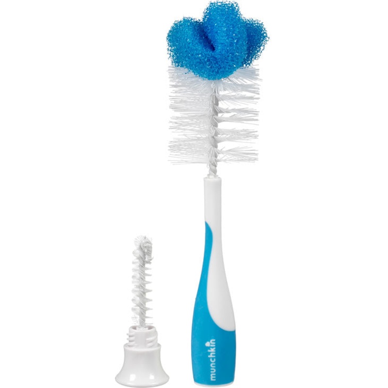 Munchkin Bottle & Nipple Brush (Colors May Vary)