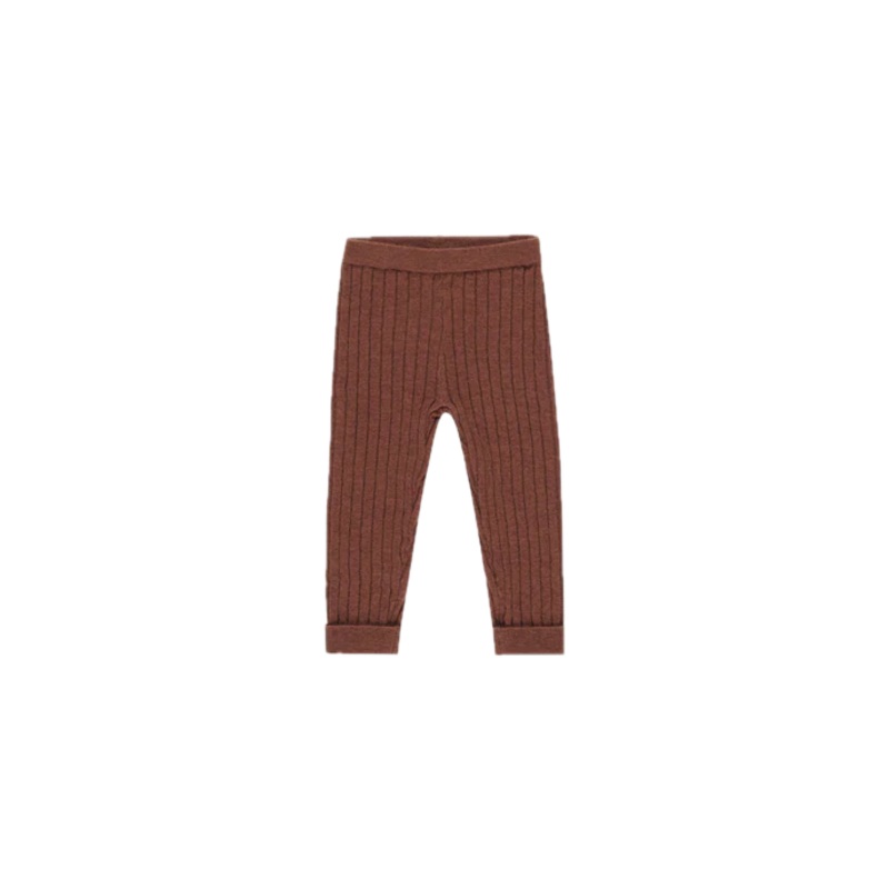 Rylee + Cru Cuffed Legging – Brick