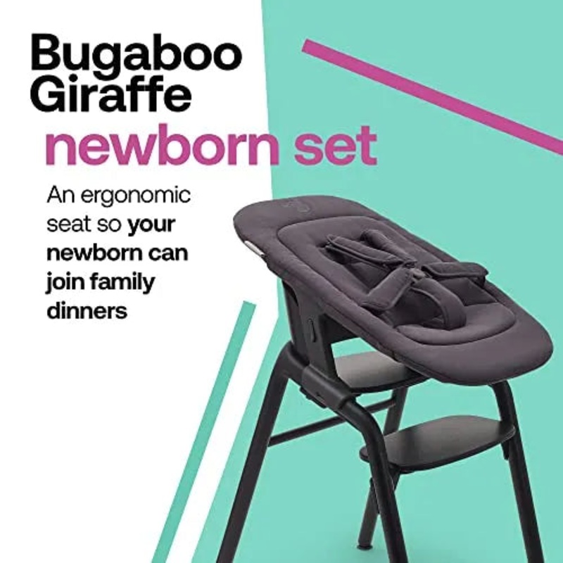Bugaboo Giraffe Newborn Set Attachment for High Chair – Tornado Gray