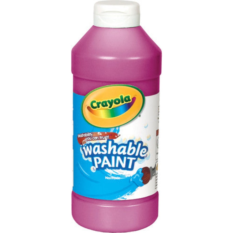 Crayola Washable Paint, 16 oz., Magenta