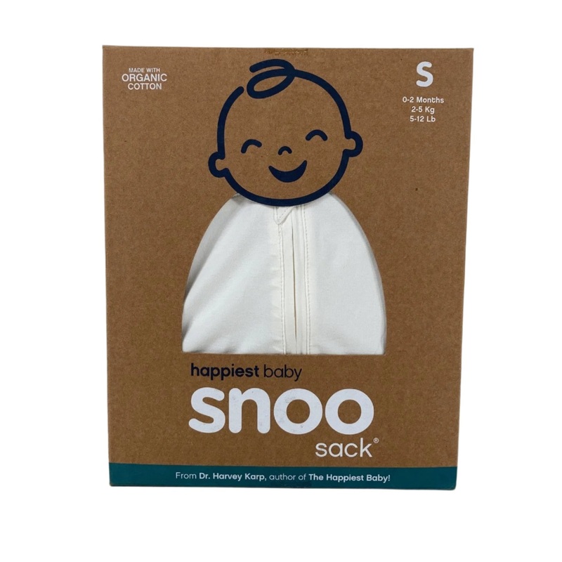 Happiest Baby SNOO Sack, White, Small (5-12 lbs)