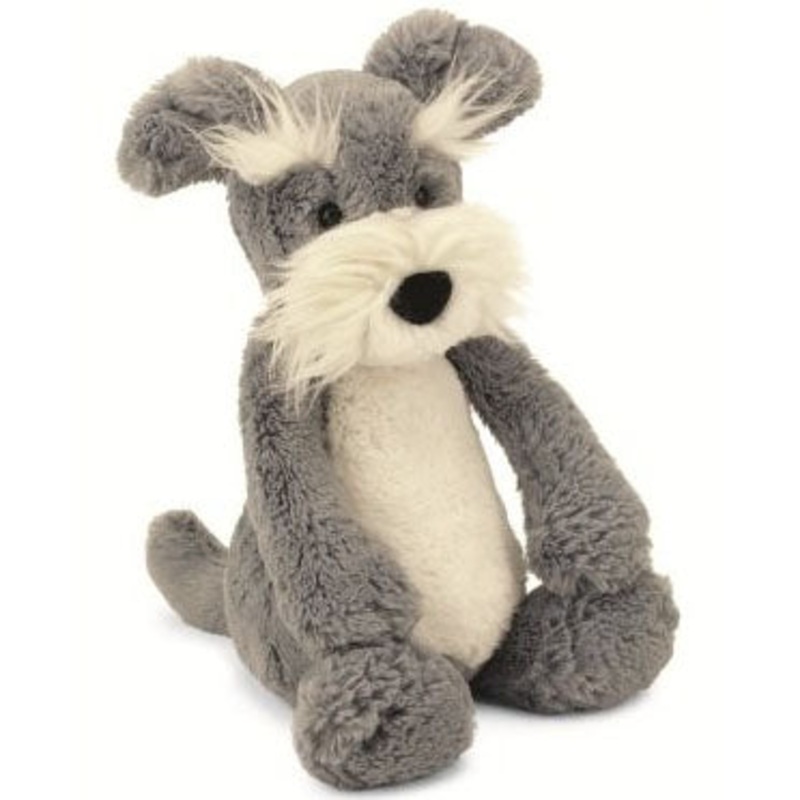 Jellycat Bashful Schnauzer, Medium