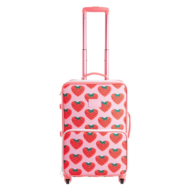 Logan Carry-On Suitcase Strawberry