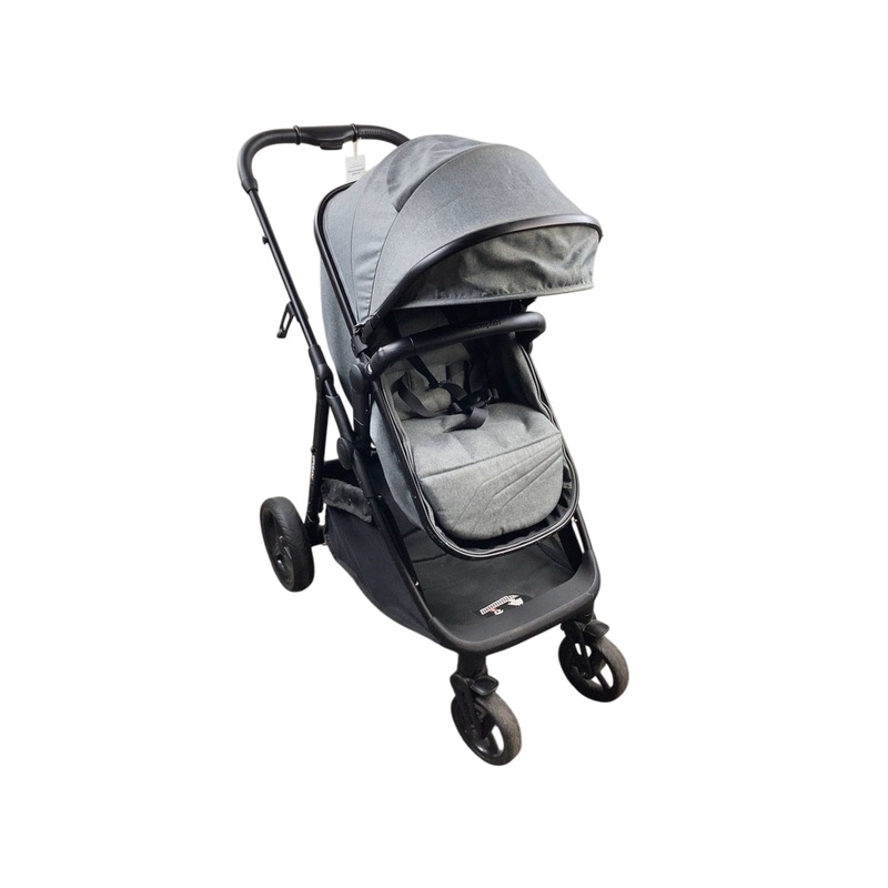 Mompush Wiz Stroller, 2023, Grey