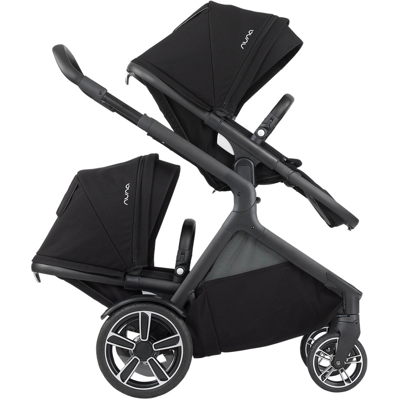 Nuna Demi Grow Double Stroller – Caviar