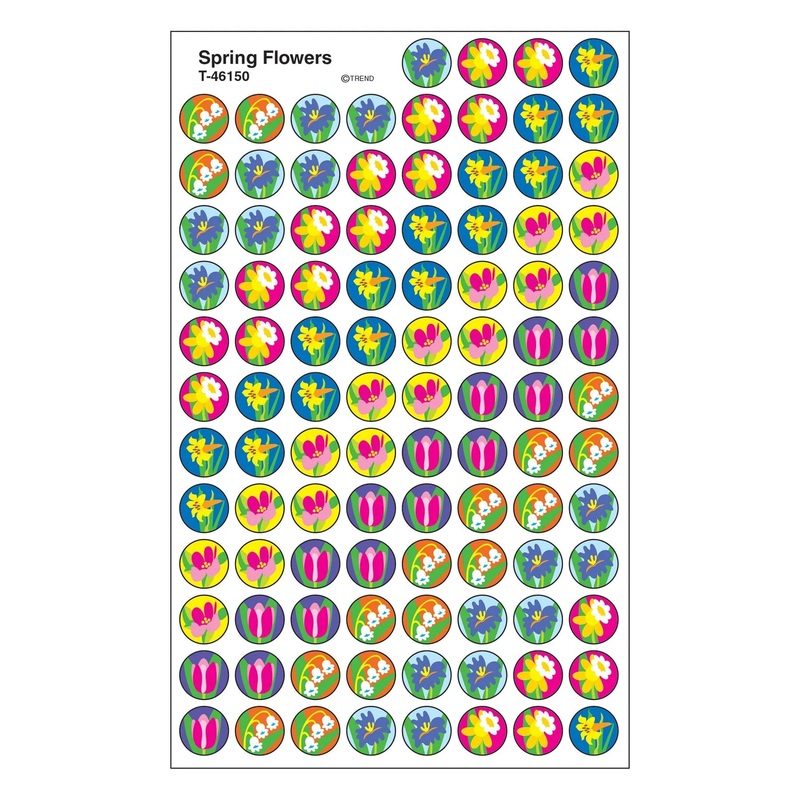 Spring Flowers superSpots Stickers