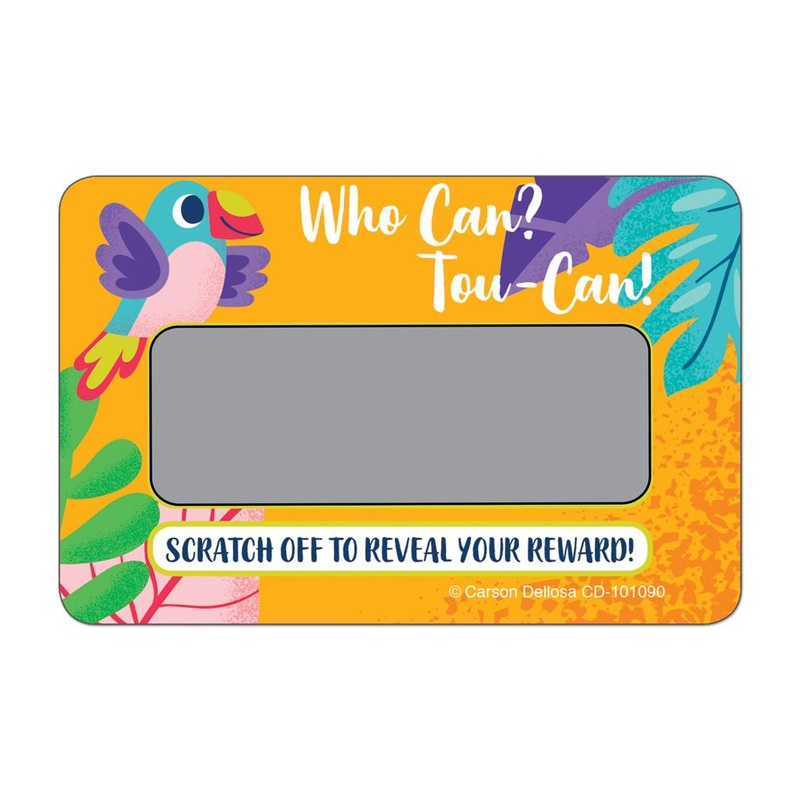 Who Can? Tou-Can! Scratch Off Awards & Certificates