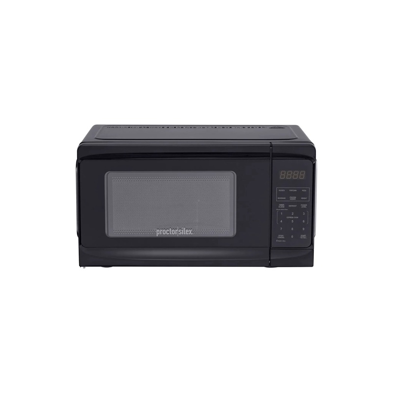 0.7 cu ft 700 Watt Microwave Oven – Black