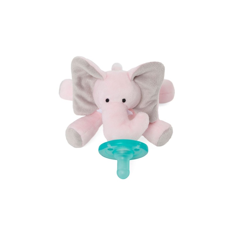 Baby Girl Pink Elephant Pacifier